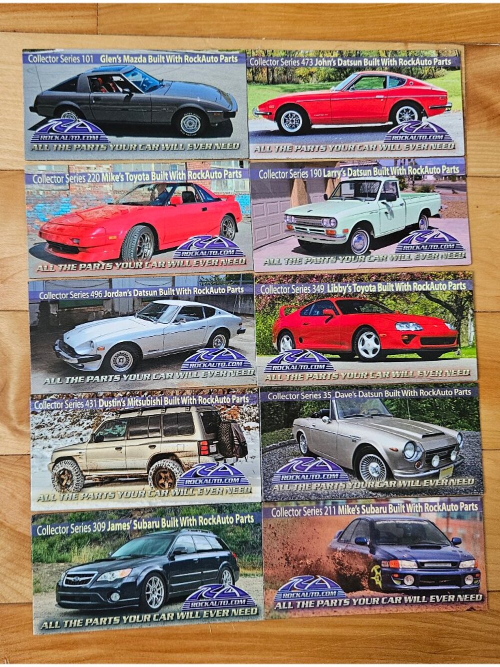10 pc ROCKAUTO MAGNET LOT